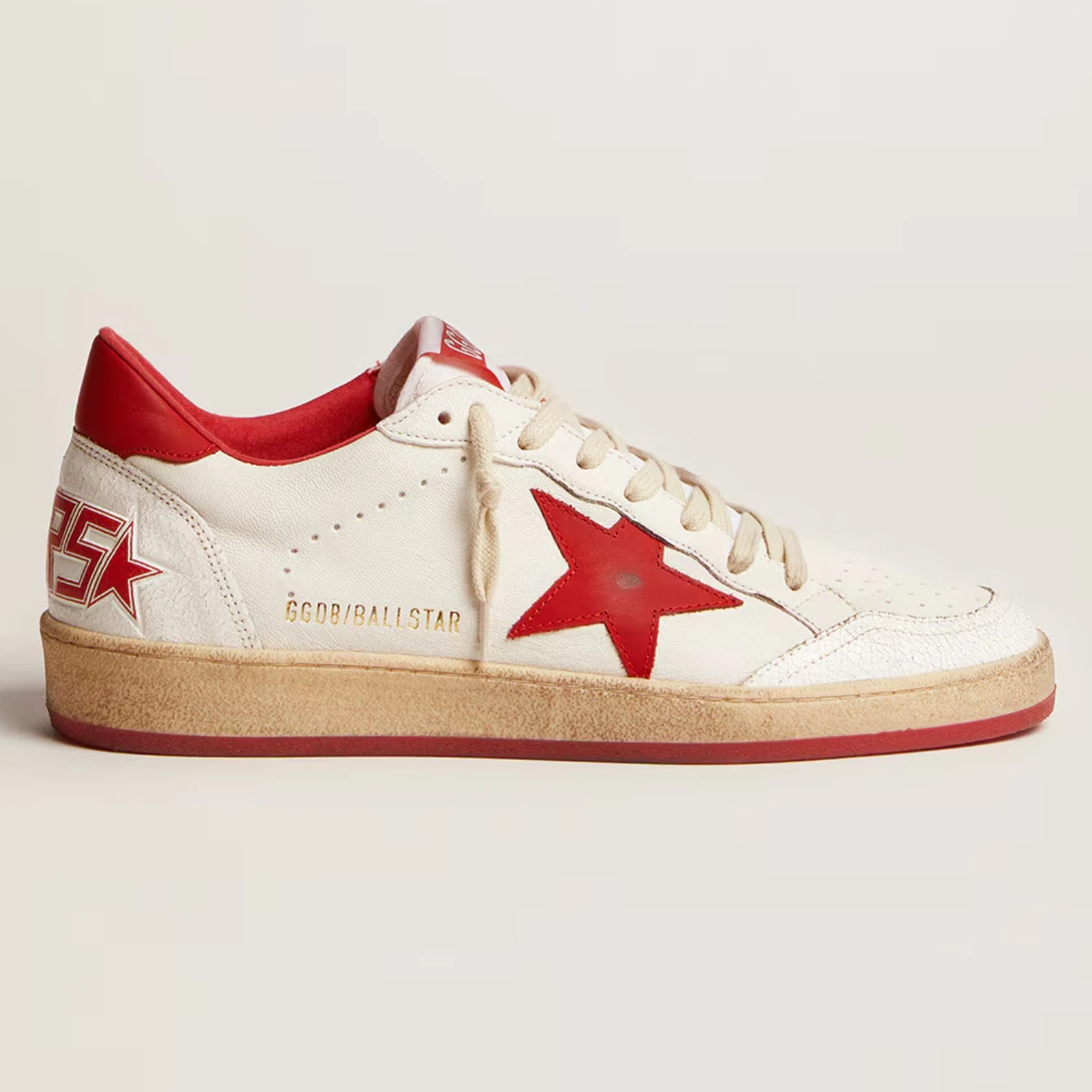 Men's Ball Star White Leather